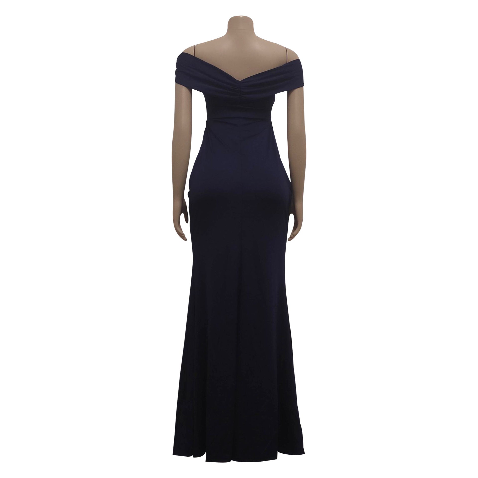 Women Sexy V-Neck Sleeveless Slit Long Dress 18