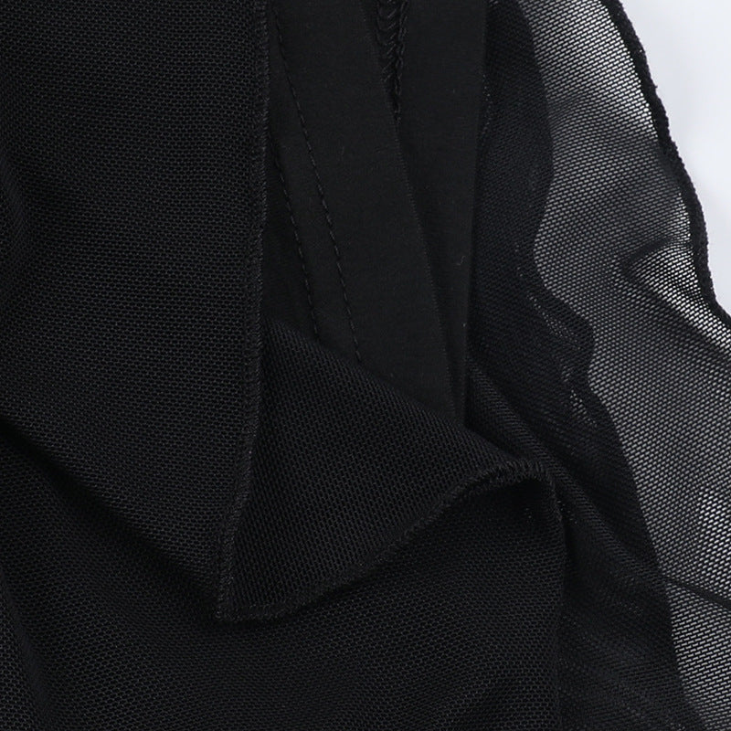 Women Summer Sexy Halter Neck Bodycon V Neck Slit Dress 20