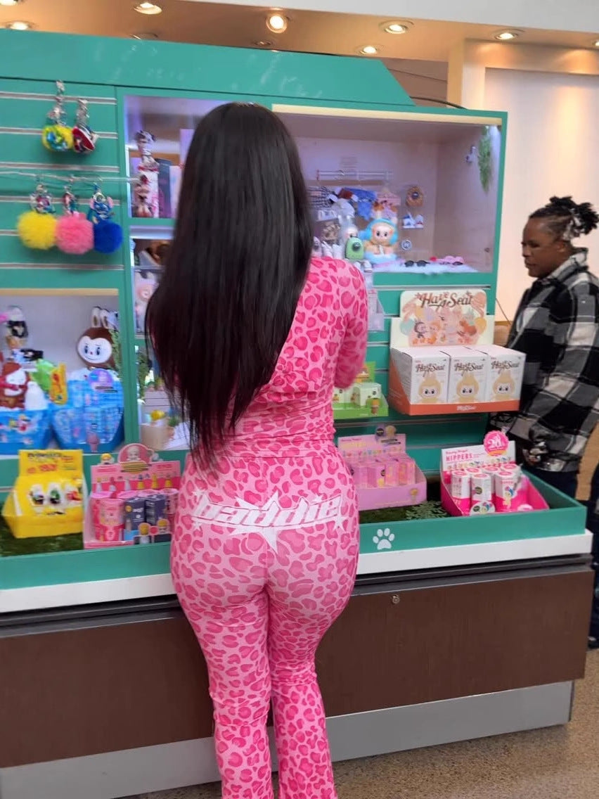 Women Summer Letter Print Sexy Top and Pant Two-Piece Set 5