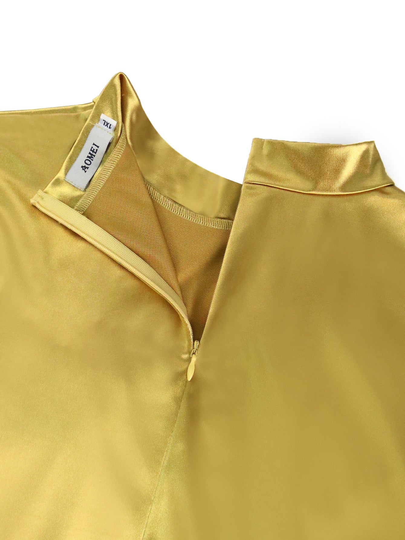 Luxury Gold Flower Dress Cocktail Formal Party A-Line Dress 5