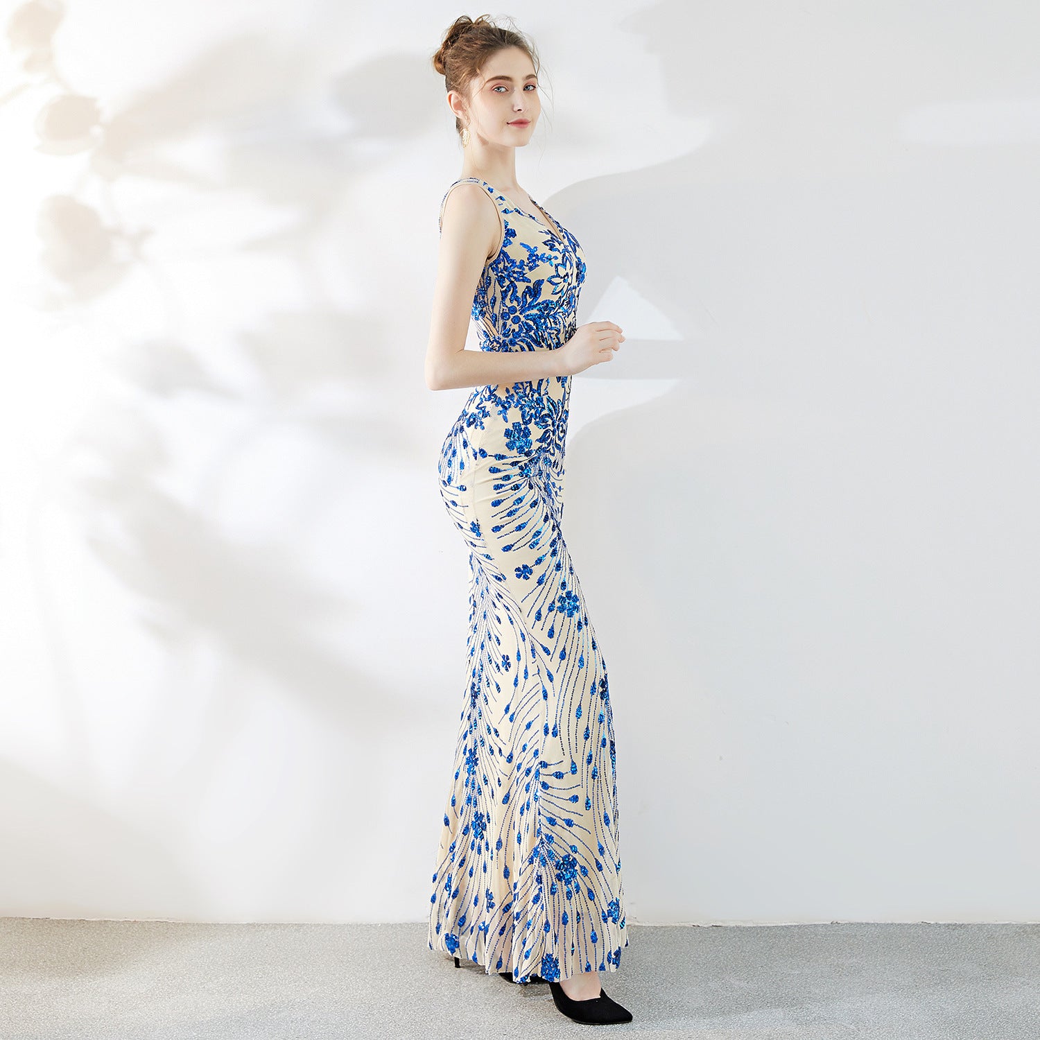 Women Summer Fishtail Formal Party Evening Dress 30