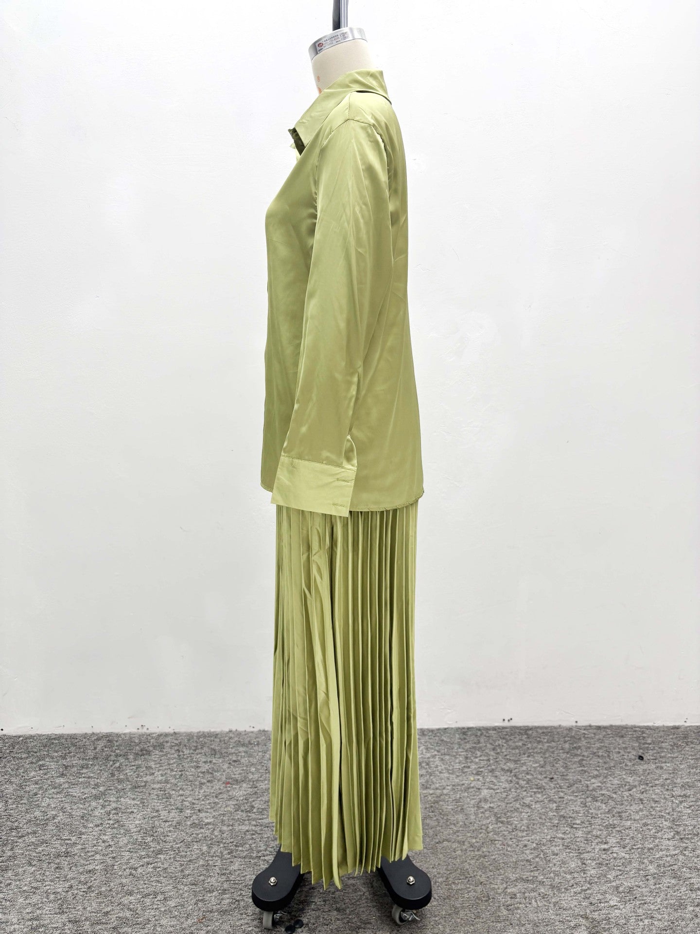 African Women summer long-sleeved pleated skirt two-piece set 6