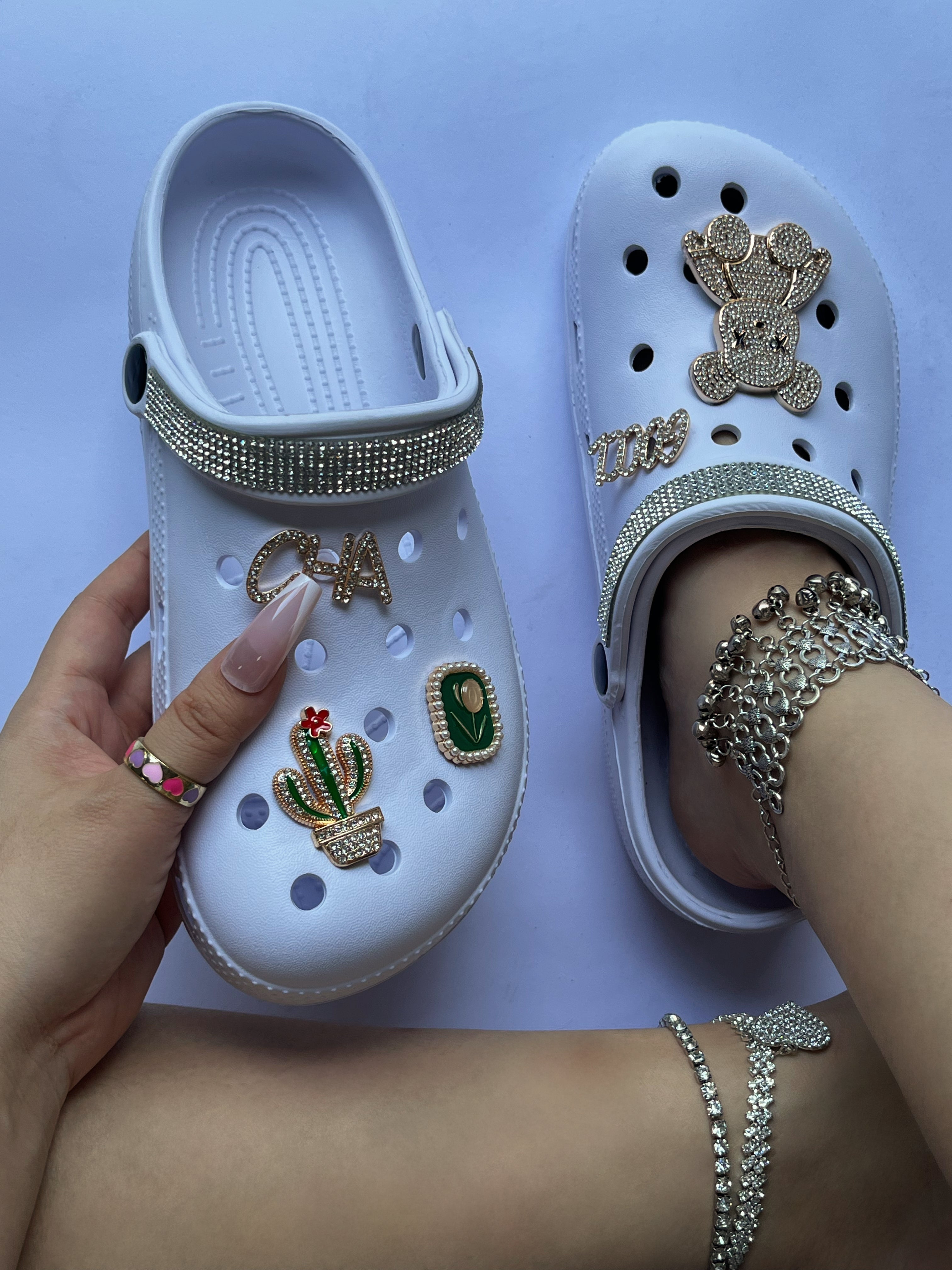 Cactus accessories high-heeled hole shoes women's summer slope heel thick bottom hole shoes women's shoes 25