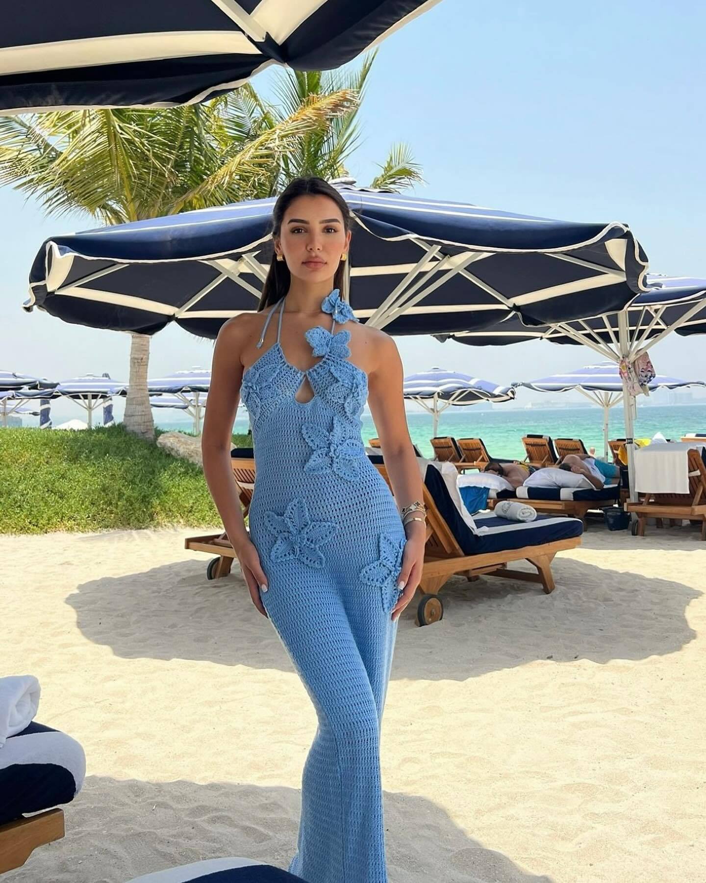 Women Strapless Beach Sexy Dress