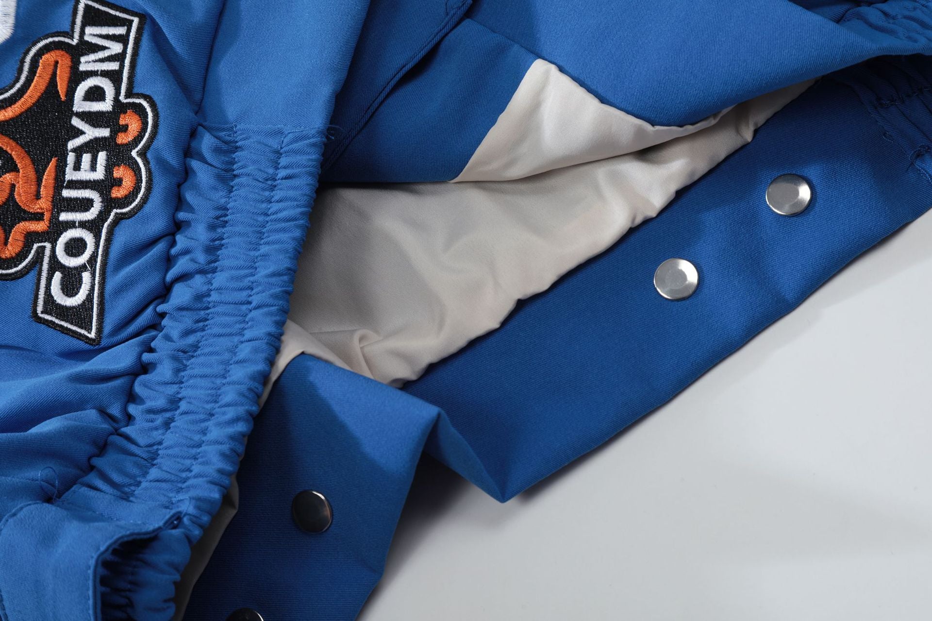 Men's detachable embroidered jacket 15