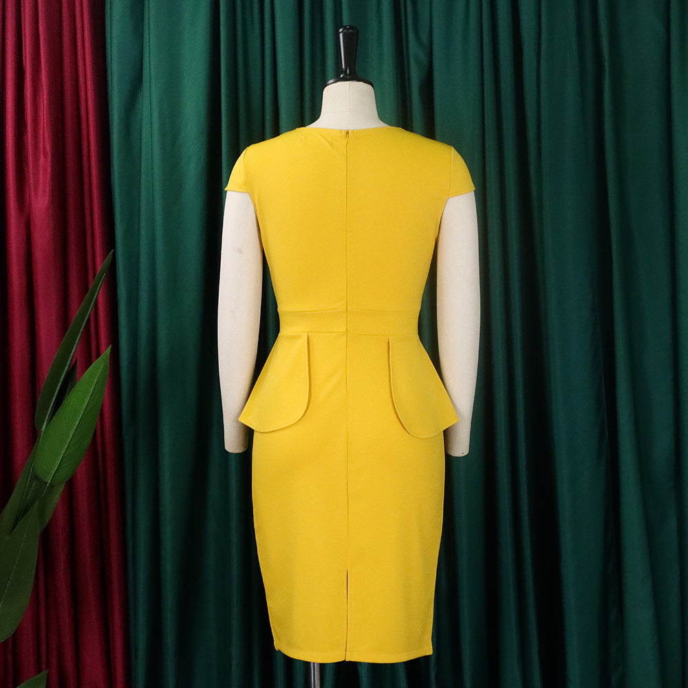 Plus Size Women Summer Bodycon Dress 33