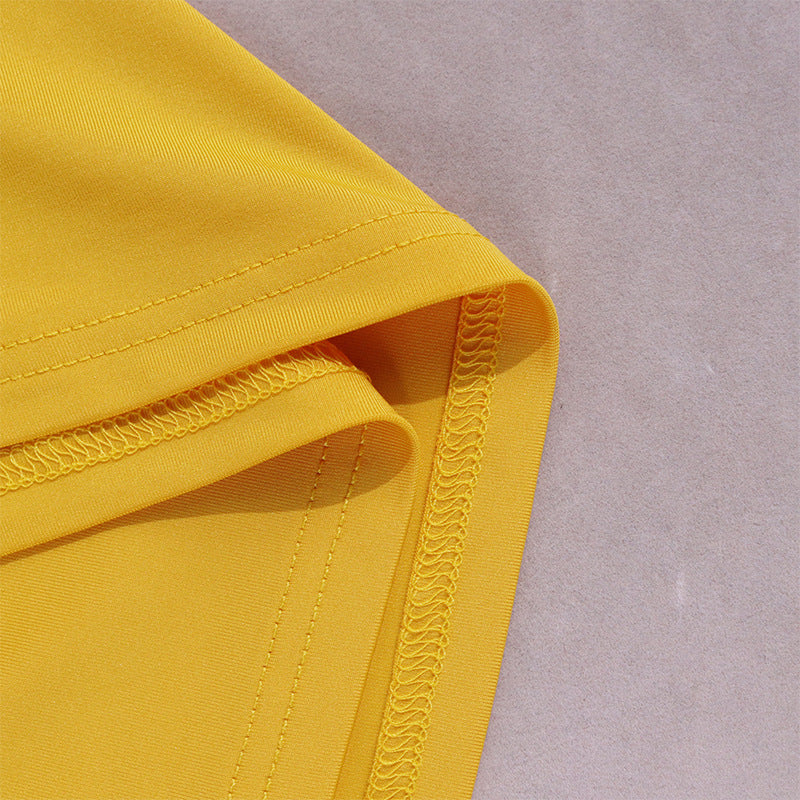 Women Long Sleeve Lace Up Hollow Out Long Sleeve Dress 15