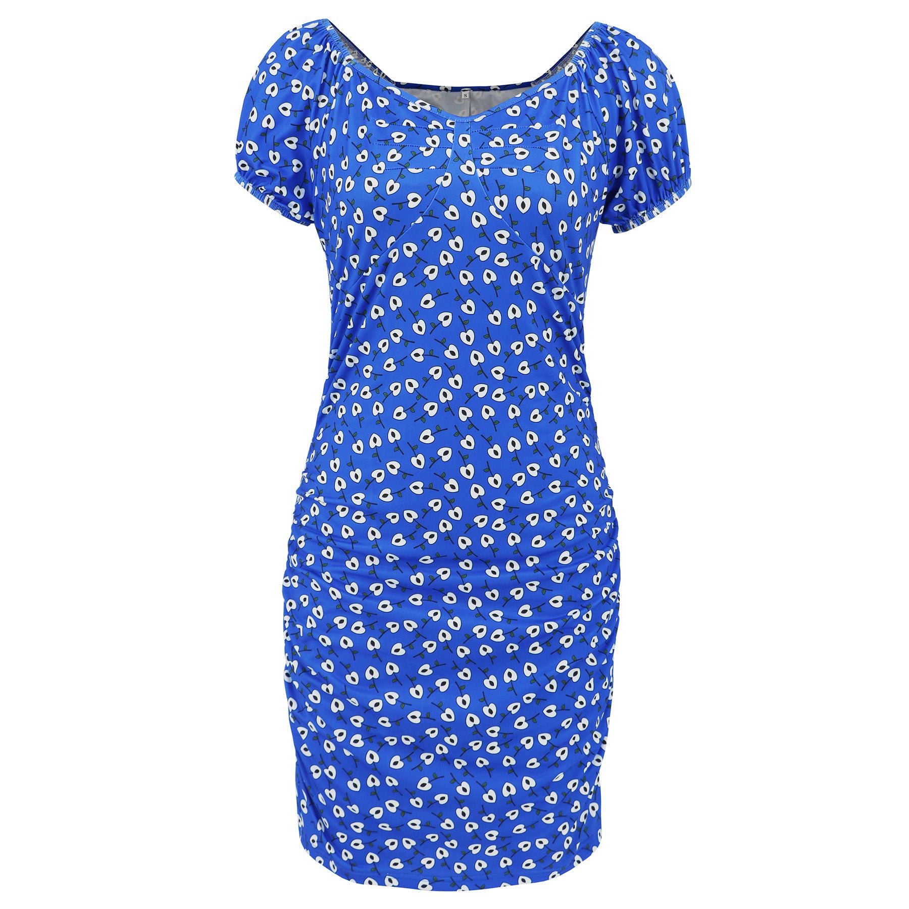 Women Summer Chic V-Neck Floral Dress 14