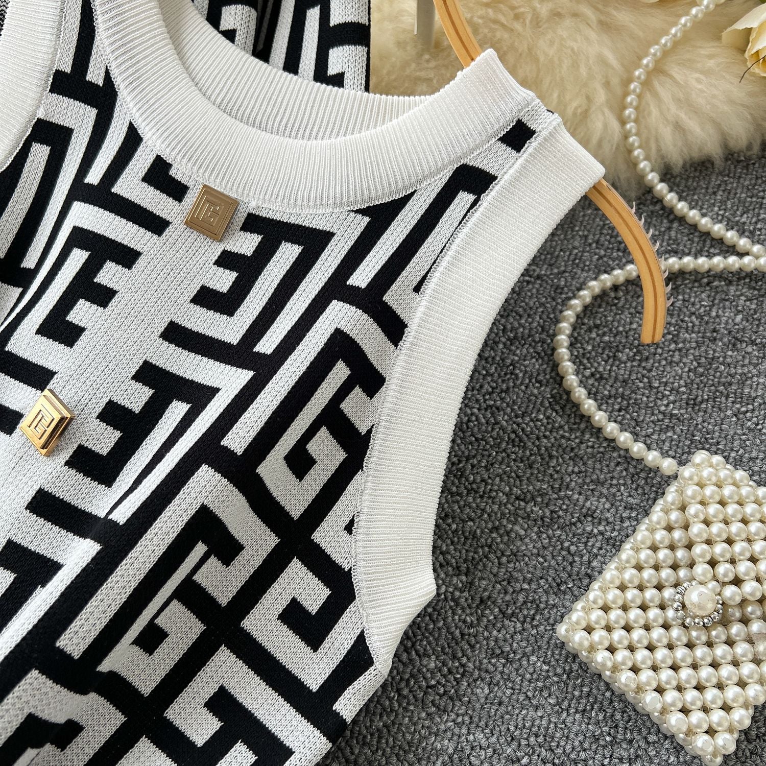 Women Cardigan Jacket Bodycon Dress Knitting Two-Piece Set 20