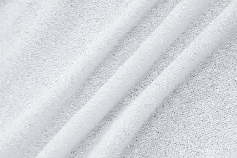 Women's  Autumn Slash Shoulder Long Sleeve Sexy See-Through Short Dress 16