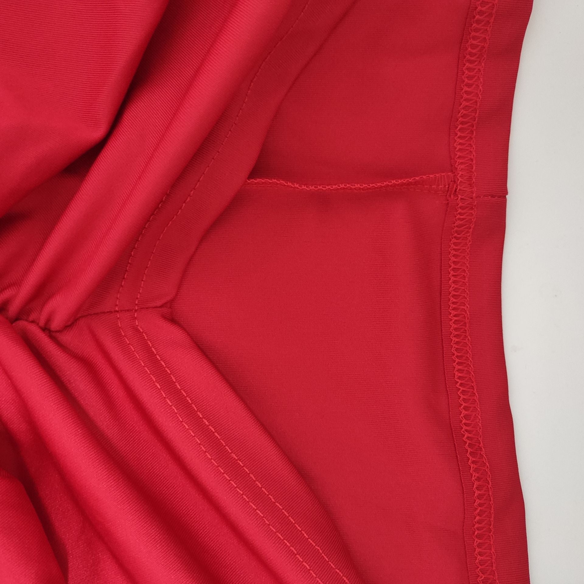 Sexy Fashion Solid Color Slash Shoulder Wrinkled Women's Dress 35