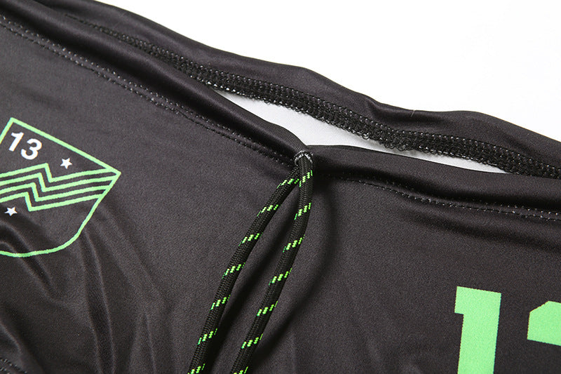 Spring Summer Women's Sexy Halter Neck Tie-Dye Printed Bikini Two-Piece Set 14