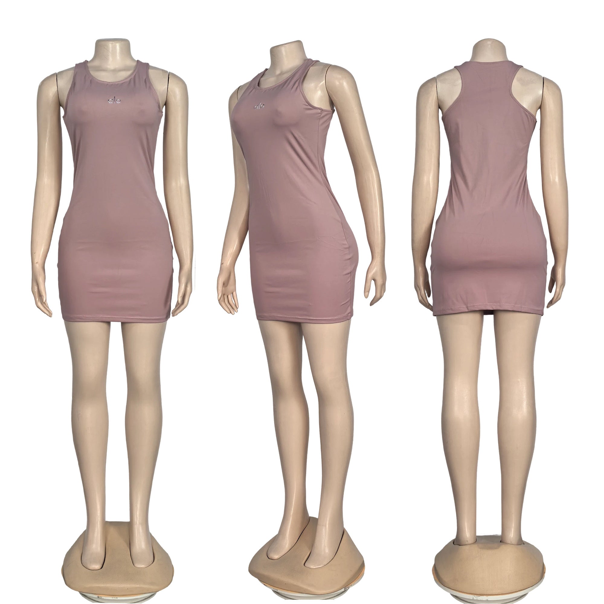 Women's Tank Top Strappy Sport Fitness Yoga Slim-Fitting Sexy Sleeveless Dress 10