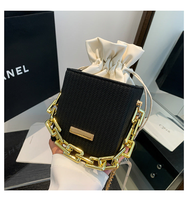 Women Mini Chain Handbag Shoulder Messenger Bag Small Square Bag 25