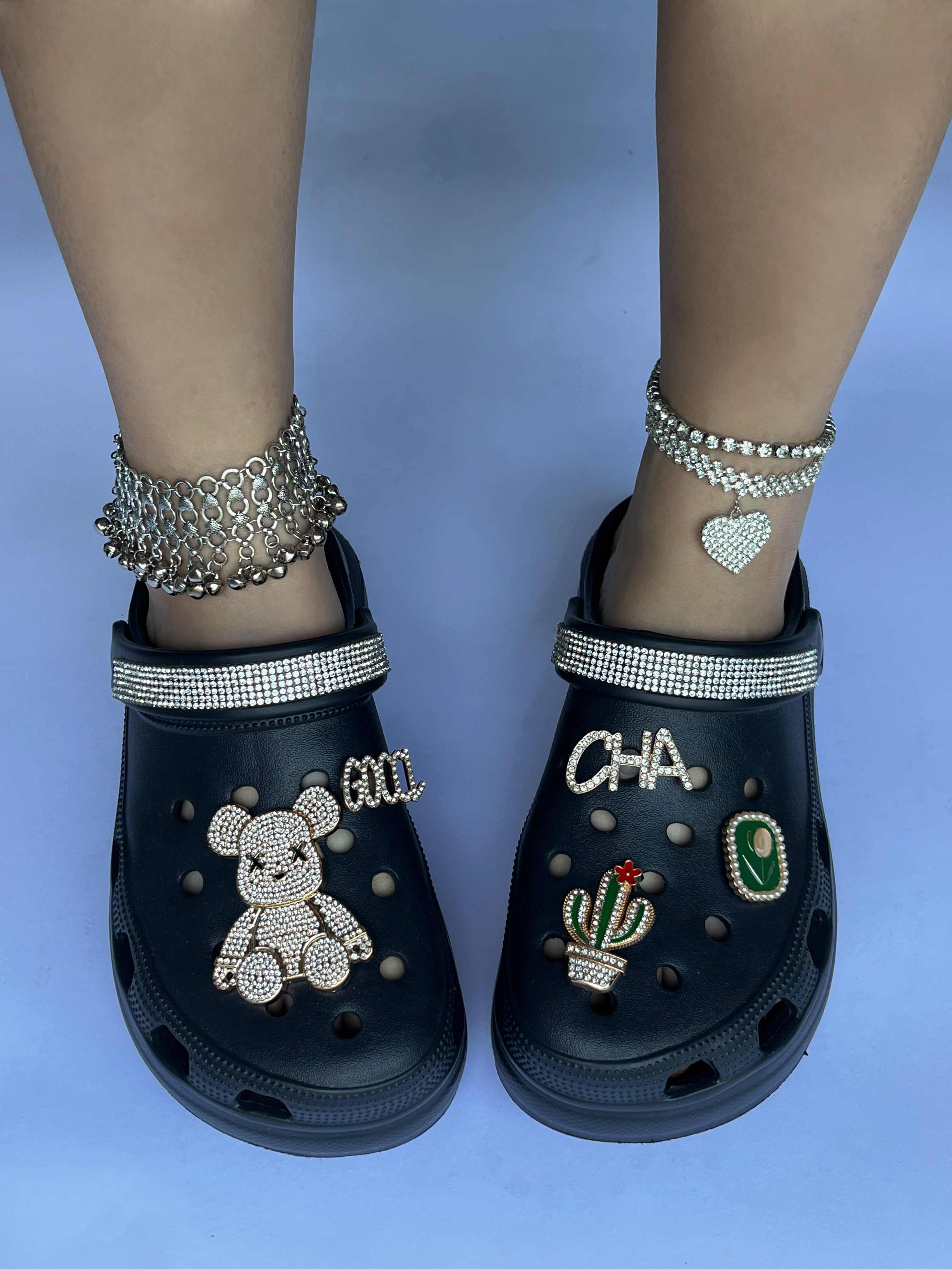 Cactus accessories high-heeled hole shoes women's summer slope heel thick bottom hole shoes women's shoes