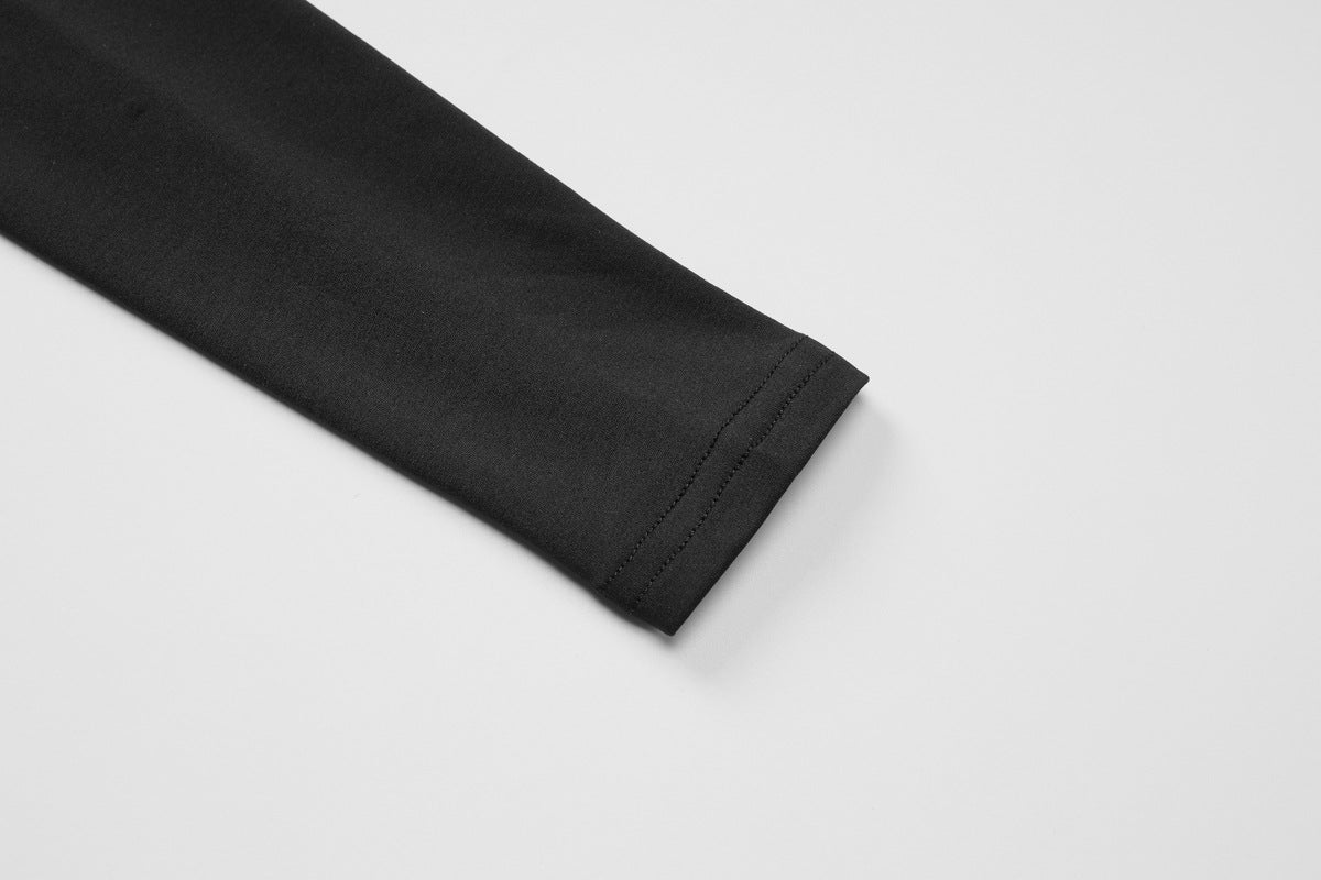 Women Solid Long Sleeve Square Neck Top and Bell Bottom Long Pants Casual Two-piece Set 11