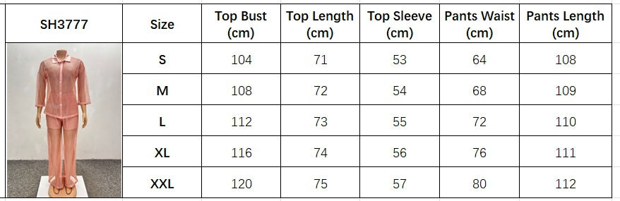 Plus Size Knit Cardigan Wide-Leg Trousers Two-Piece Set 11