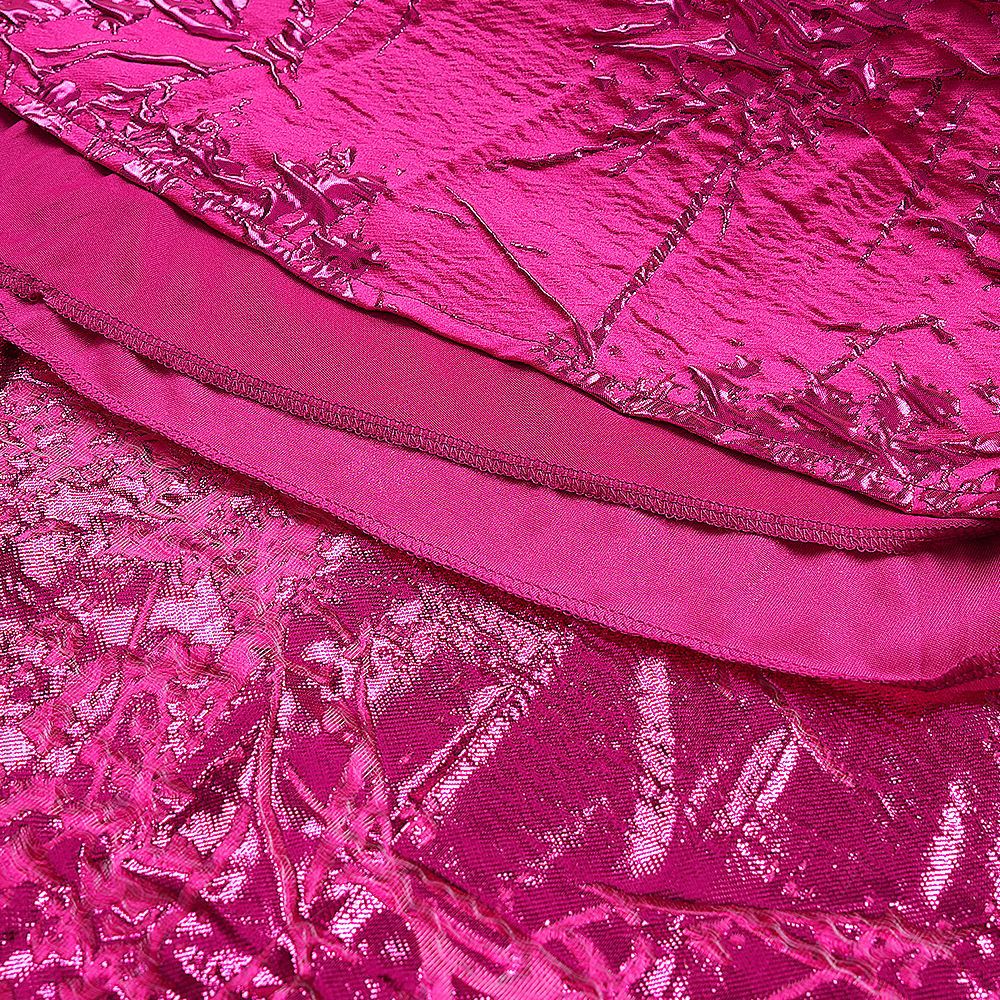 Chic Plus Size Dress Women Africa Mesh V-Neck Party Gown with Belt 17