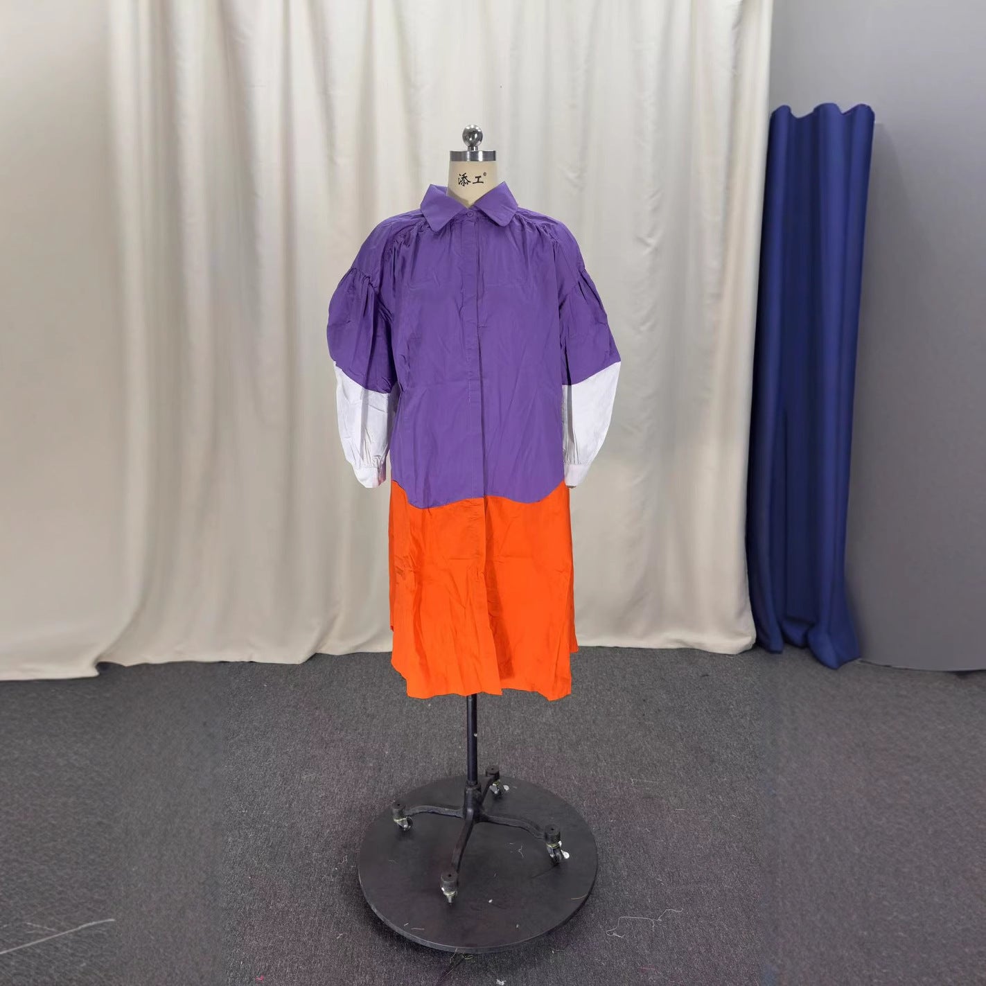 Women African Contrast Dress 6