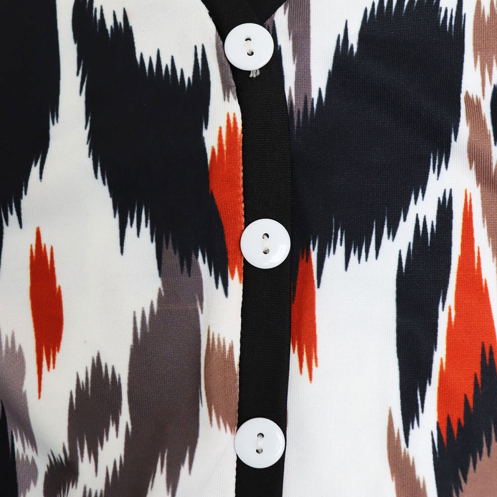 Fashionable Slim-Fitting Short T-Shirt High-Waisted Loose Bootcut Trousers Spring And Autumn Two-Piece Set 13