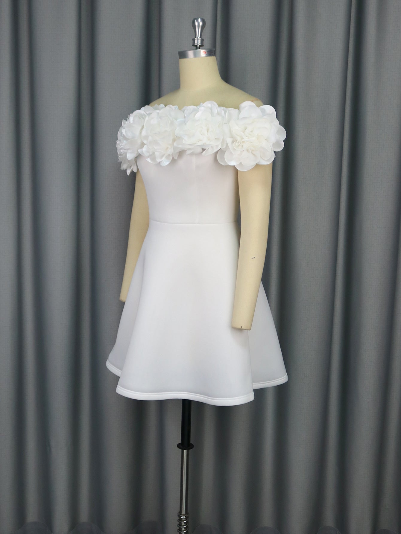 Sweet Off-Shoulder Party Dress Formal A-Line Gown 7