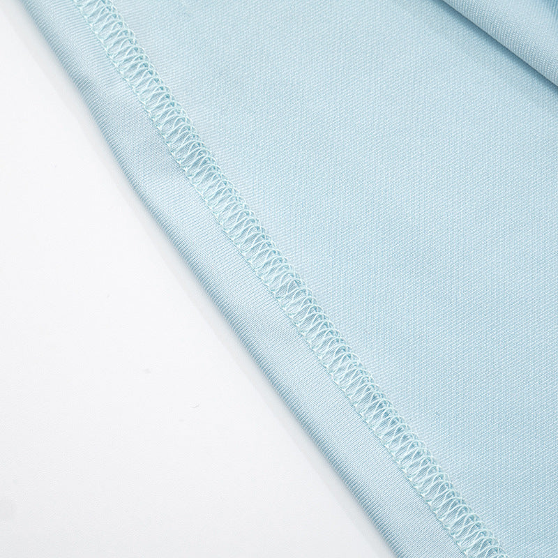 Women's Spring Summer Solid Color Strap Lace Tight-Fitting Patchwork Dress 21