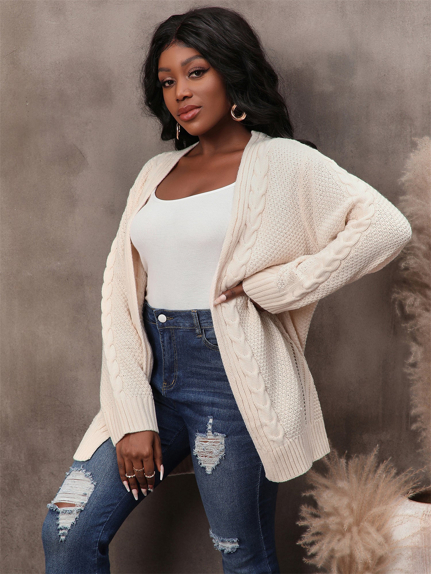 Women Long Sleeve Cardigan Sweater 5