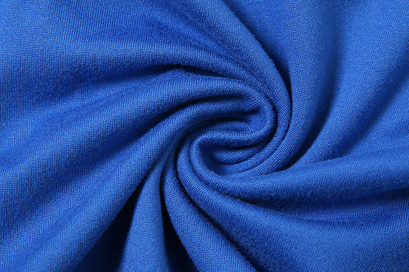 Women Summer Casual Style Long Sleeve Top and Shorts Two-piece Set 18