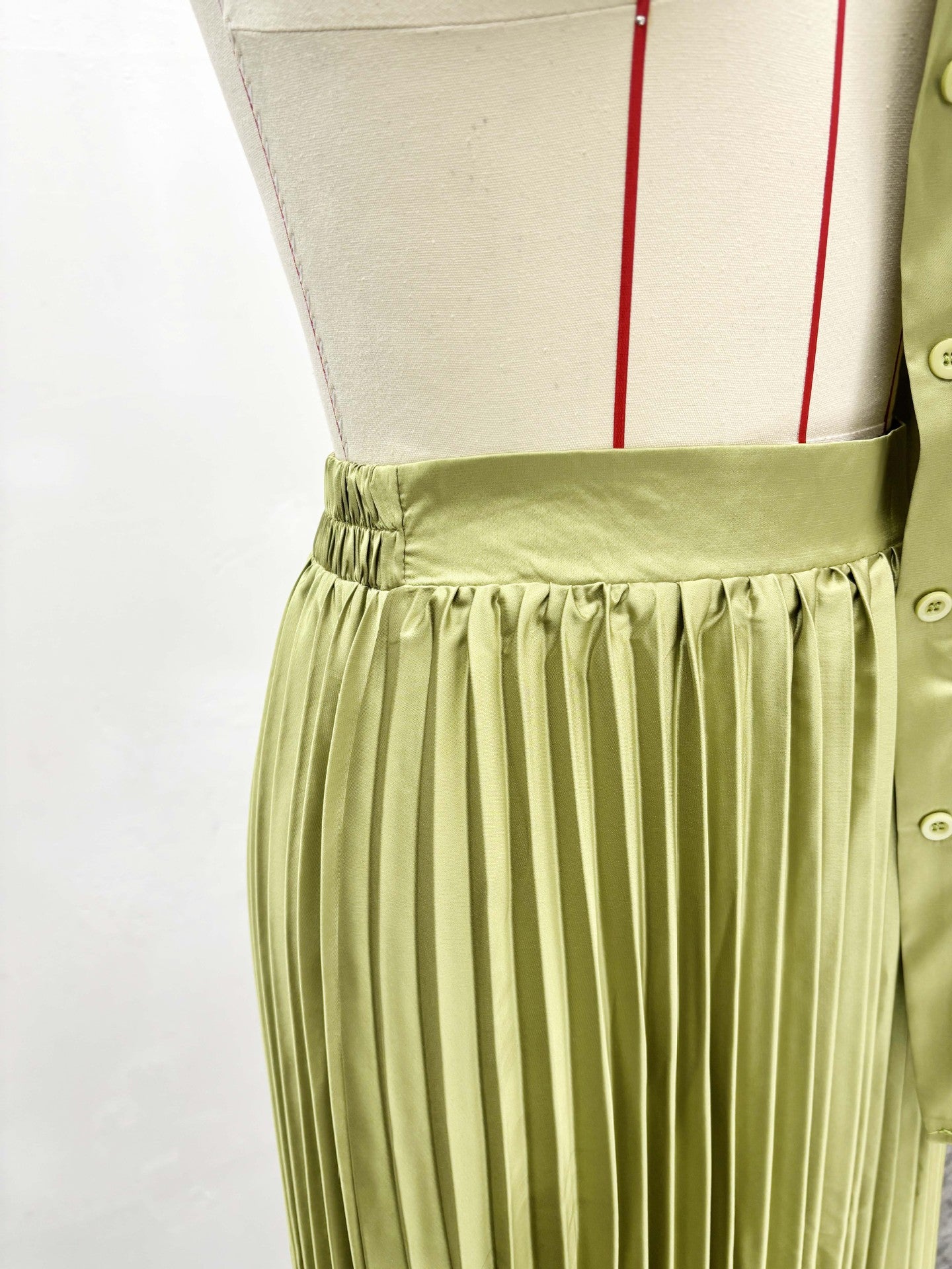 African Women summer long-sleeved pleated skirt two-piece set 10