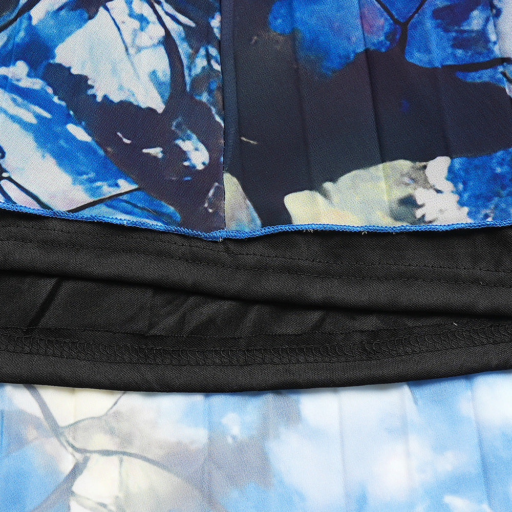 Plus Size Print Women's Fashion Dress 20