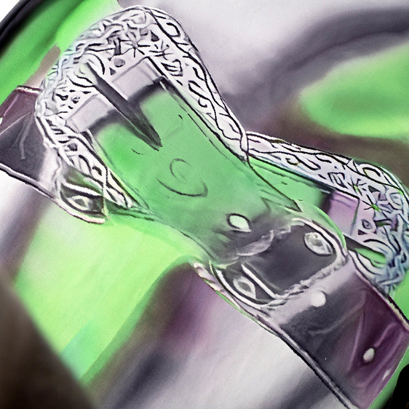 Women's Spring Round Neck Long Sleeve Print Solid Color Long Dress 12