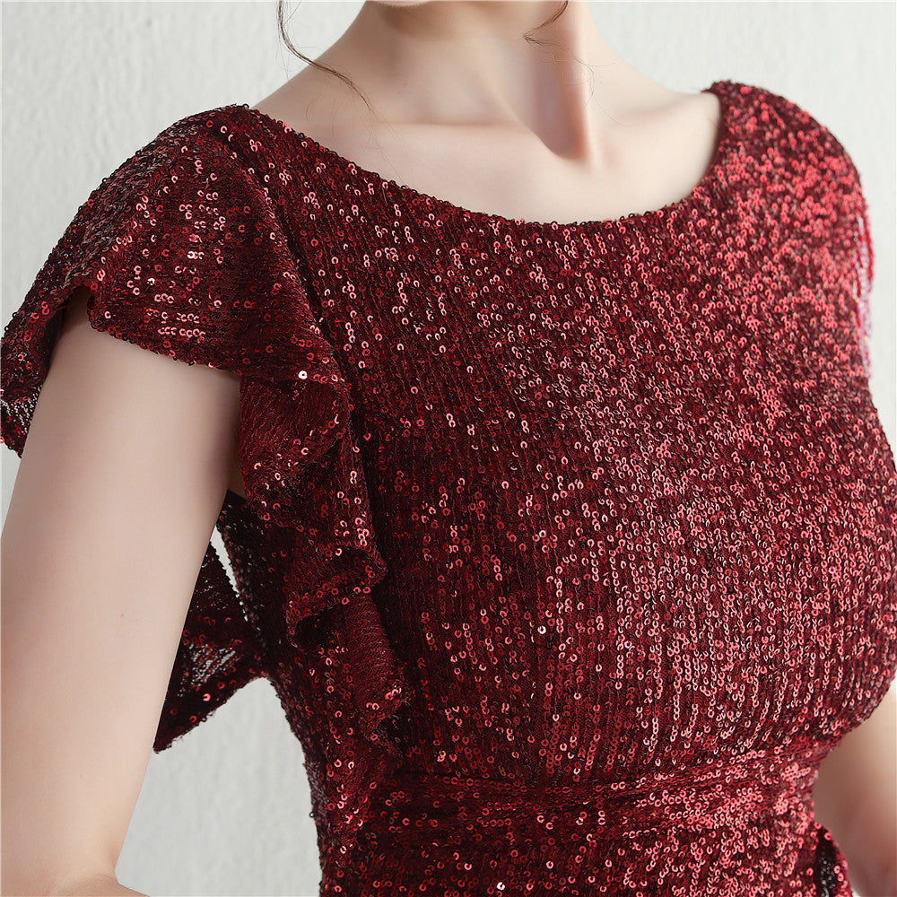 Beaded Sequin Nightclub Party Sexy Bodycon Short Dress 21