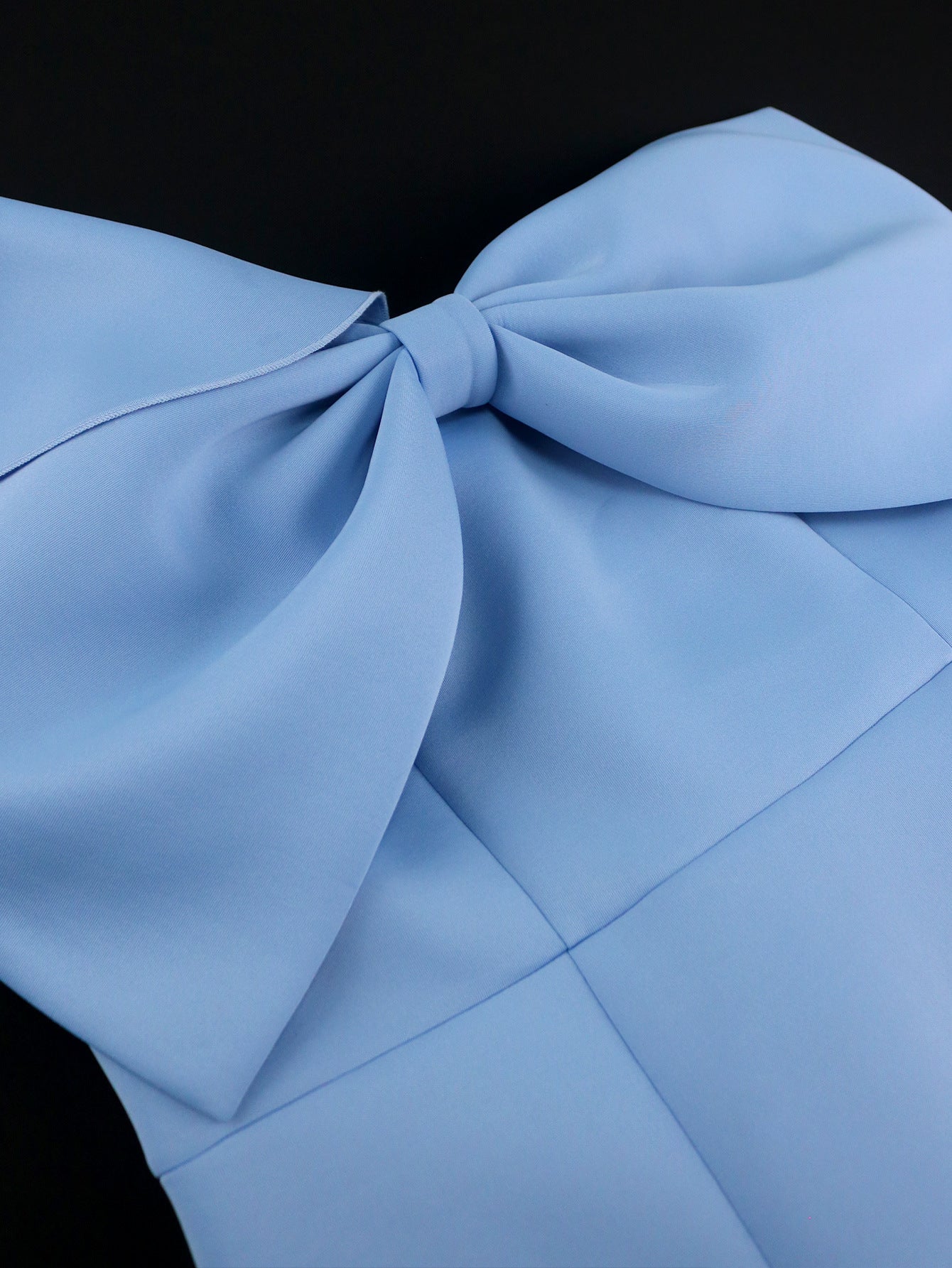 Sexy Slash Shoulder Bow Bodycon High Waist Formal Party Dress 8