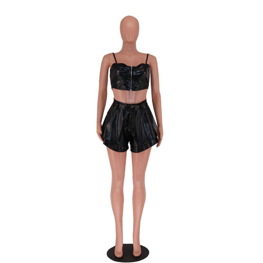 Sexy pu Leather Fashion Suit 10