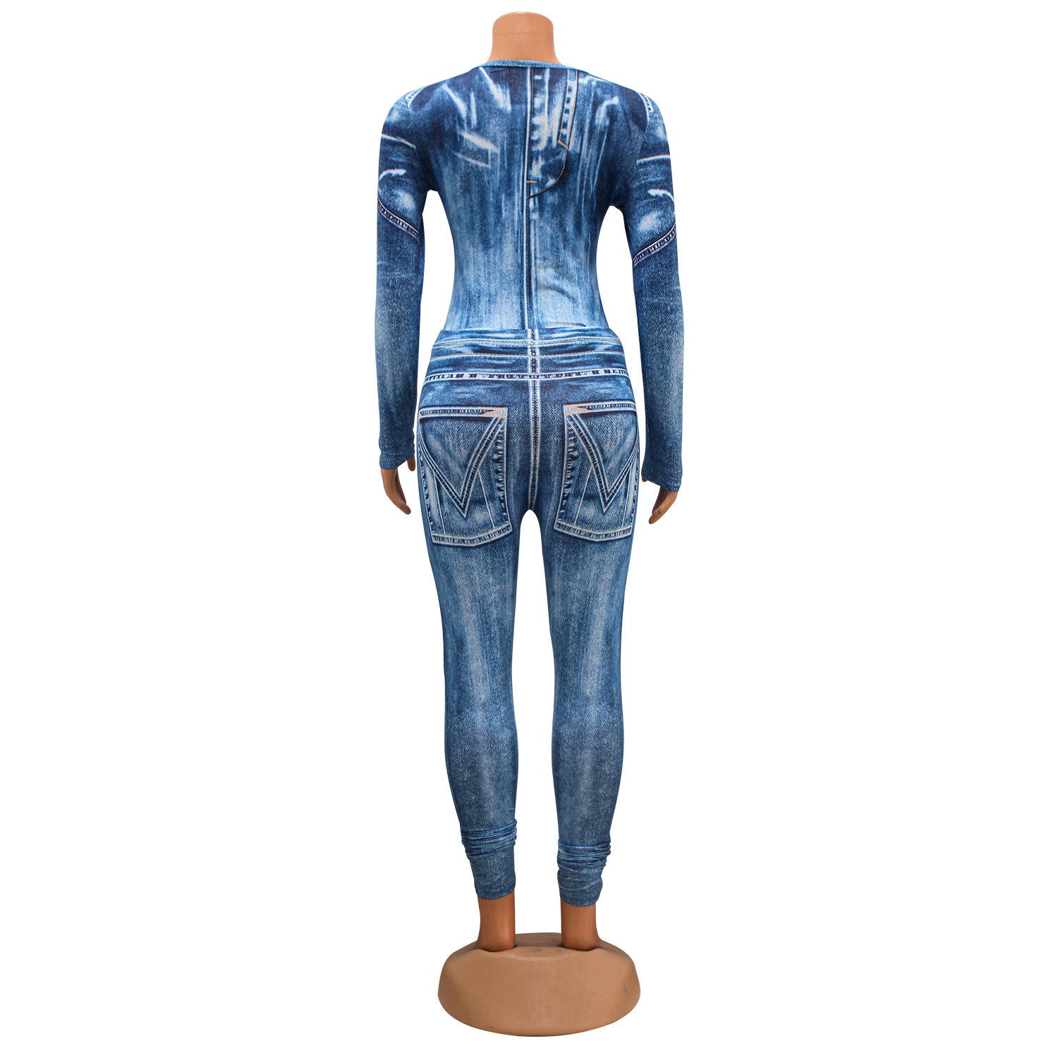 Summer Women's Sexy Tight Fitting Printed Bodysuit Pants Two Piece Set 17