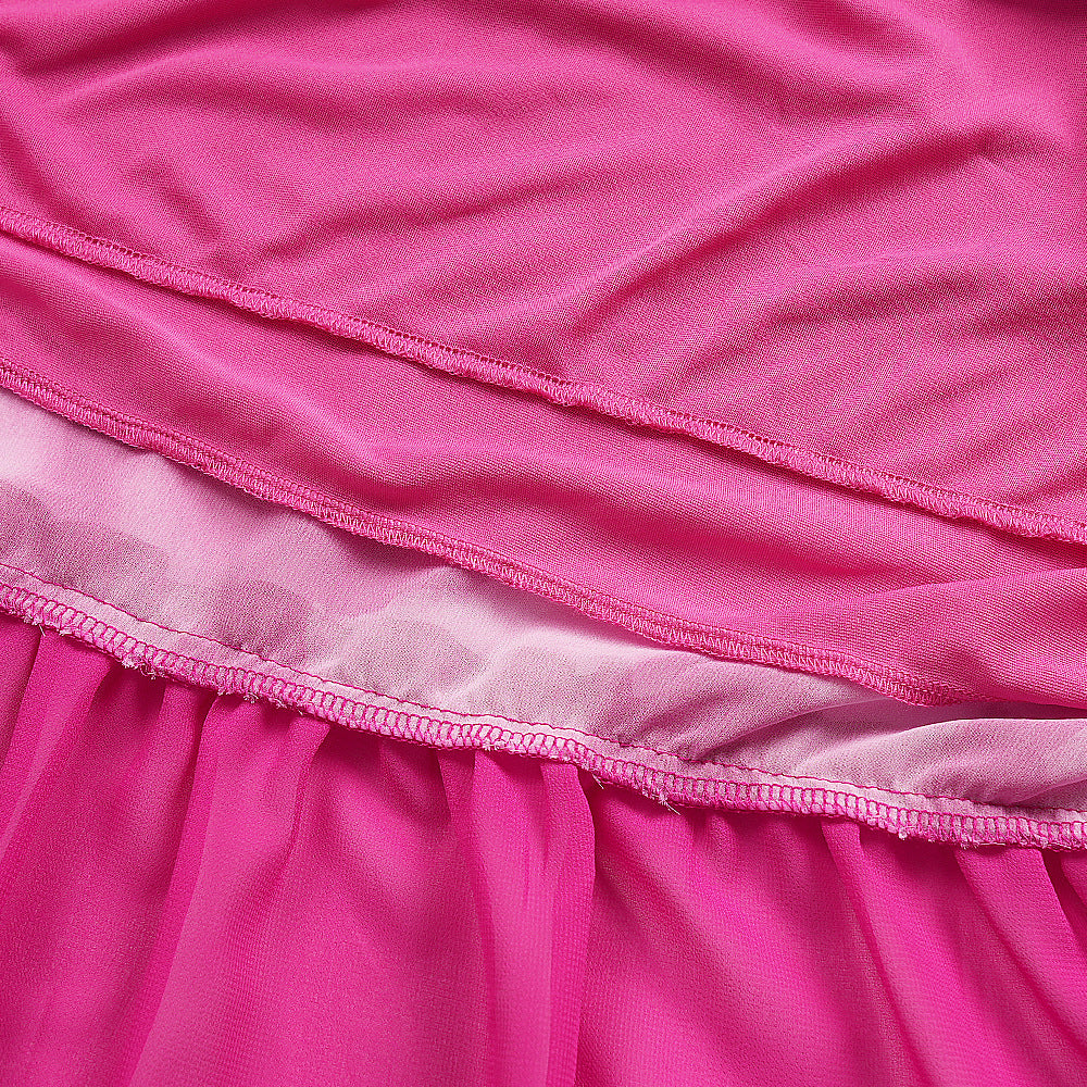 Plus Size African Women Chiffon Print Dress 21