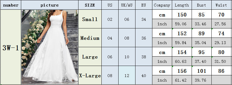 Summer Elegant Wedding Gown White Bridesmaid Dress Sleeveless Square Neck Large Swing Lace Dress 8