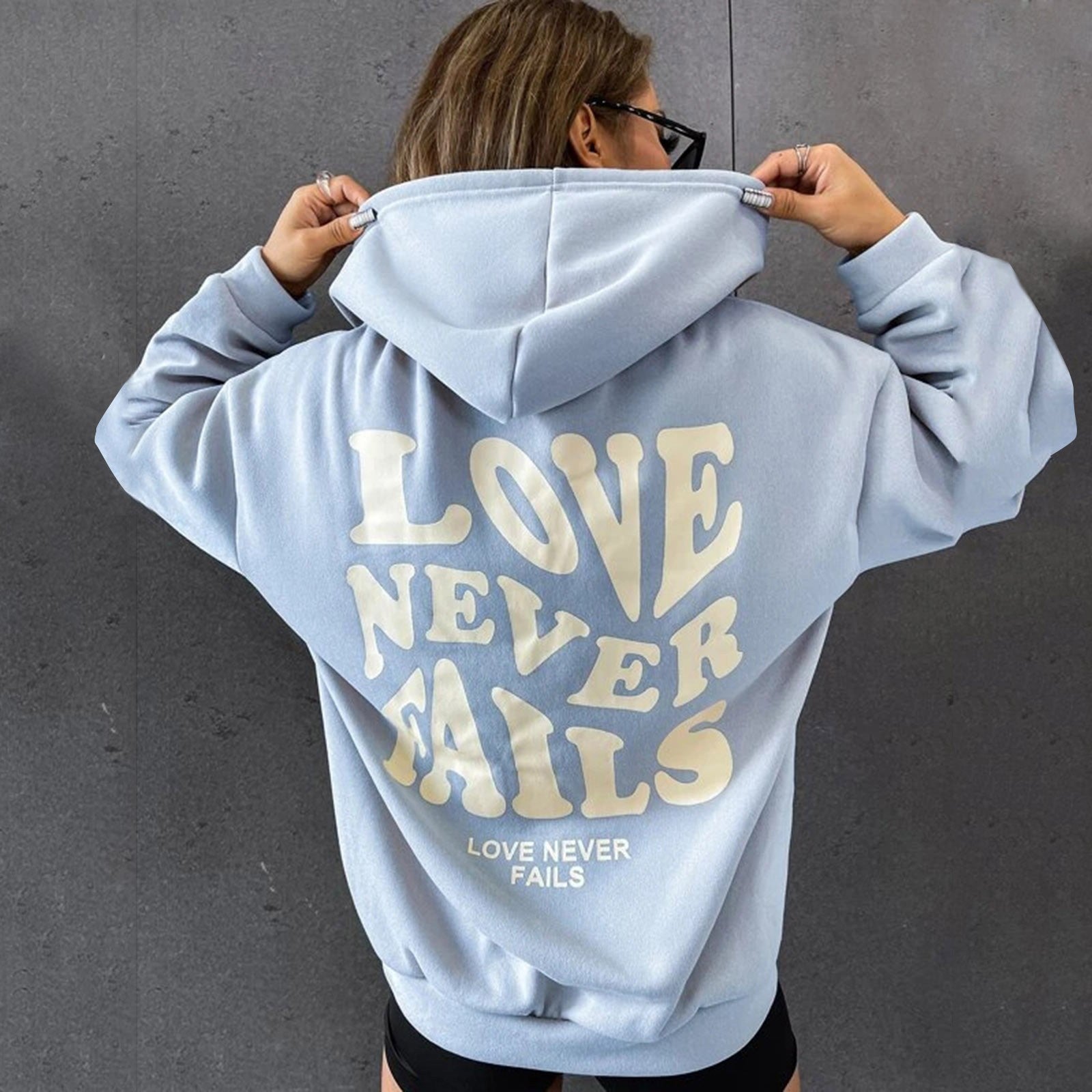 Women Letter Sports Hoodies 4