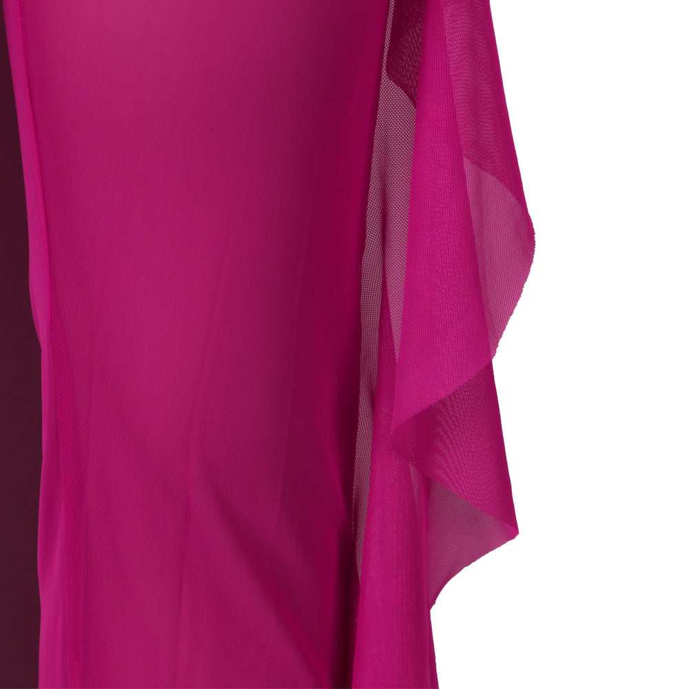 Women Sexy Solid Mesh Swimwear Two-piece Set 26