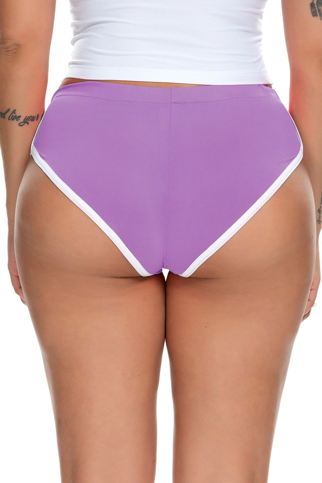 Summer Women's Sexy Running Stretch Sports Yoga Fitness Shorts 42