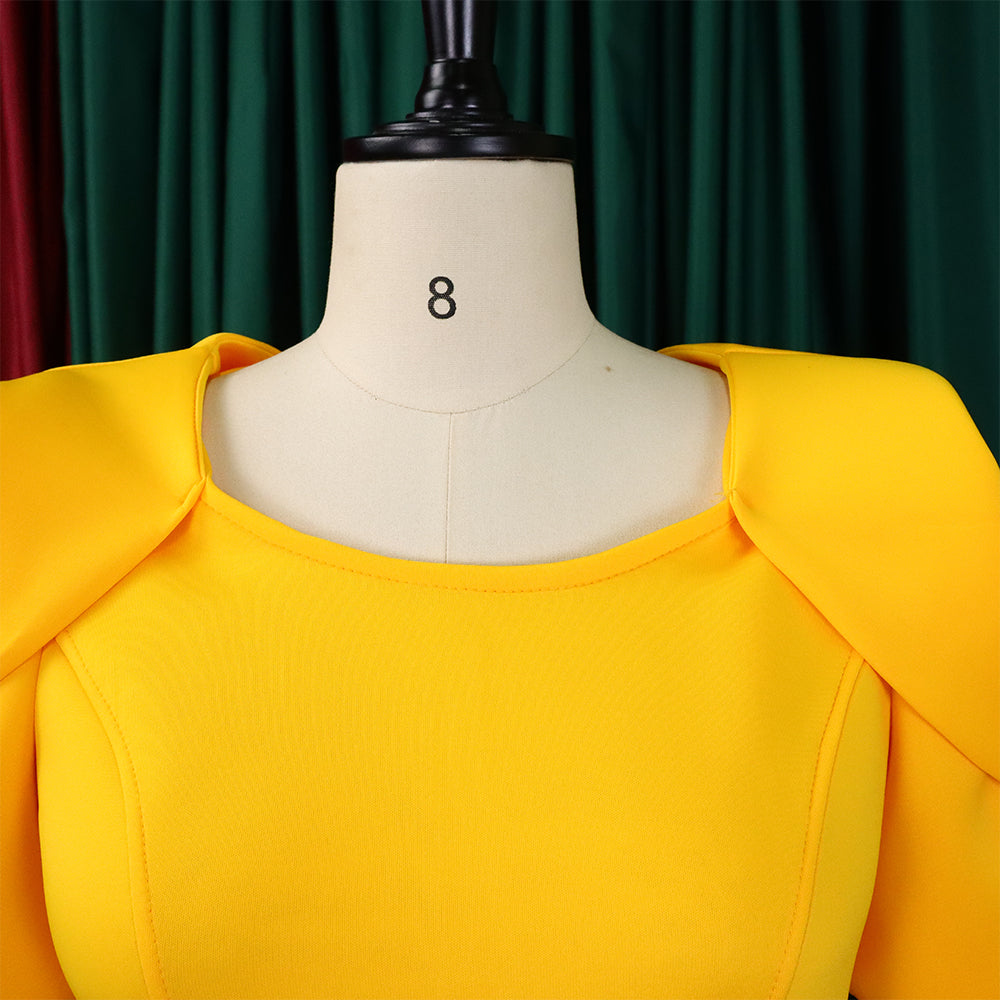 Women's Summer Plus Size Women's Bodycon Office Chic Dress 22