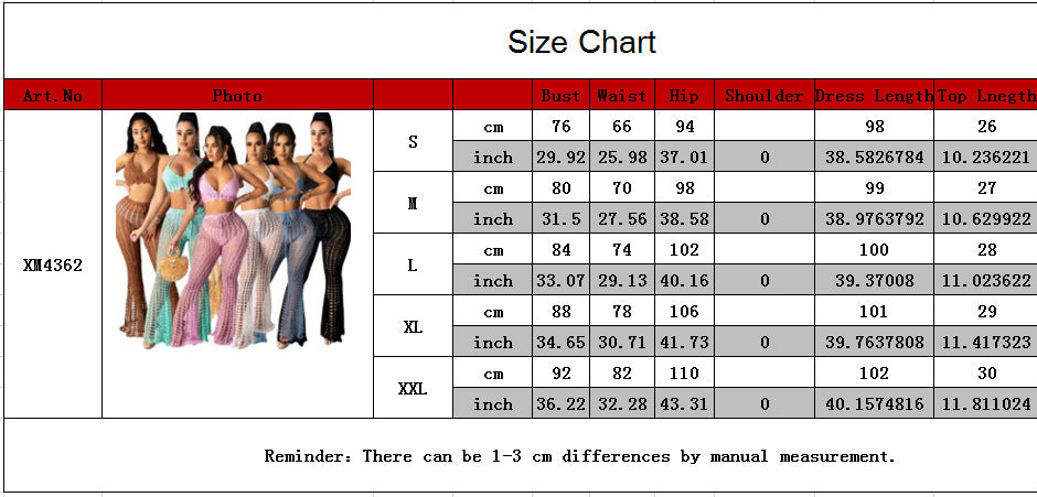 Women Cutout See-Through Two-Piece Set 16