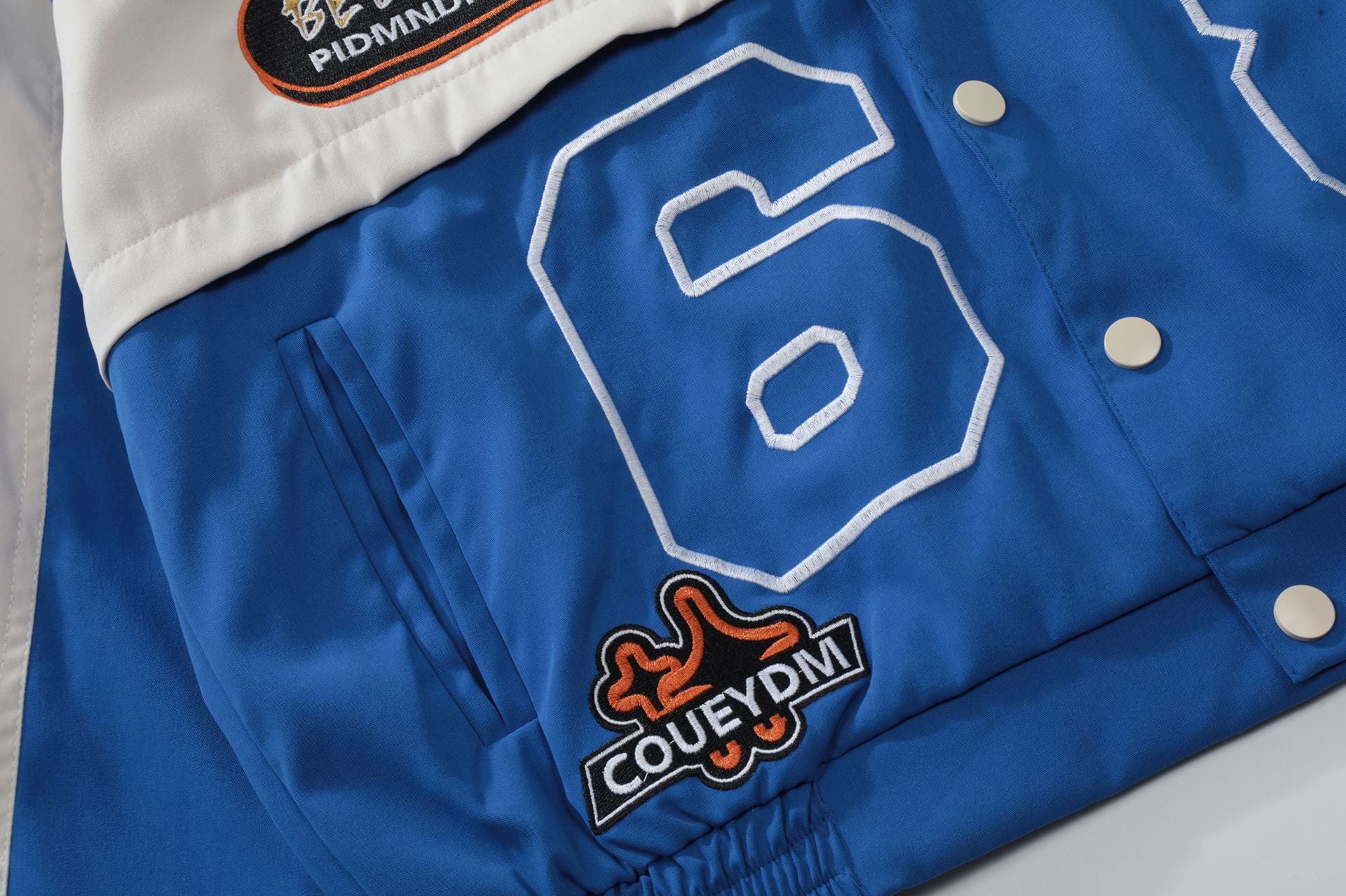 Men's detachable embroidered jacket 36