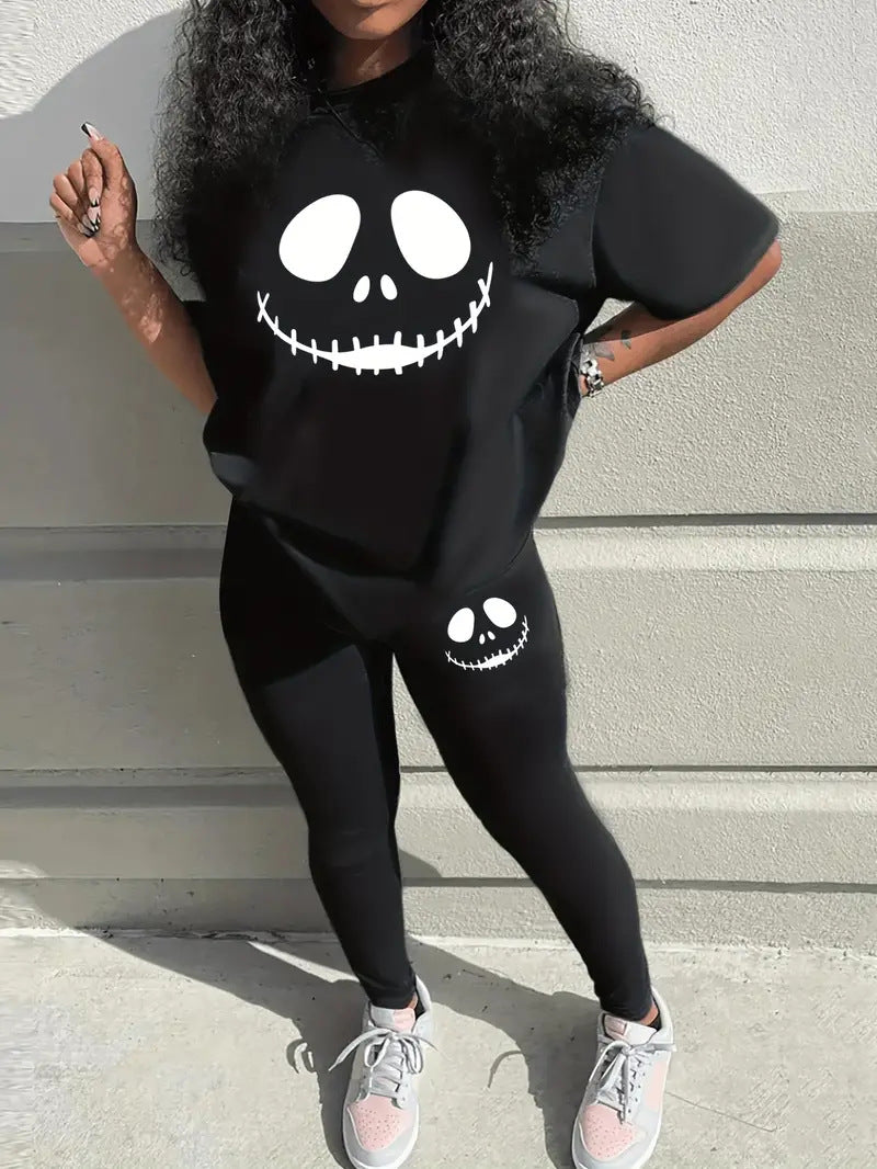 Women printed Top and Pant two-piece set