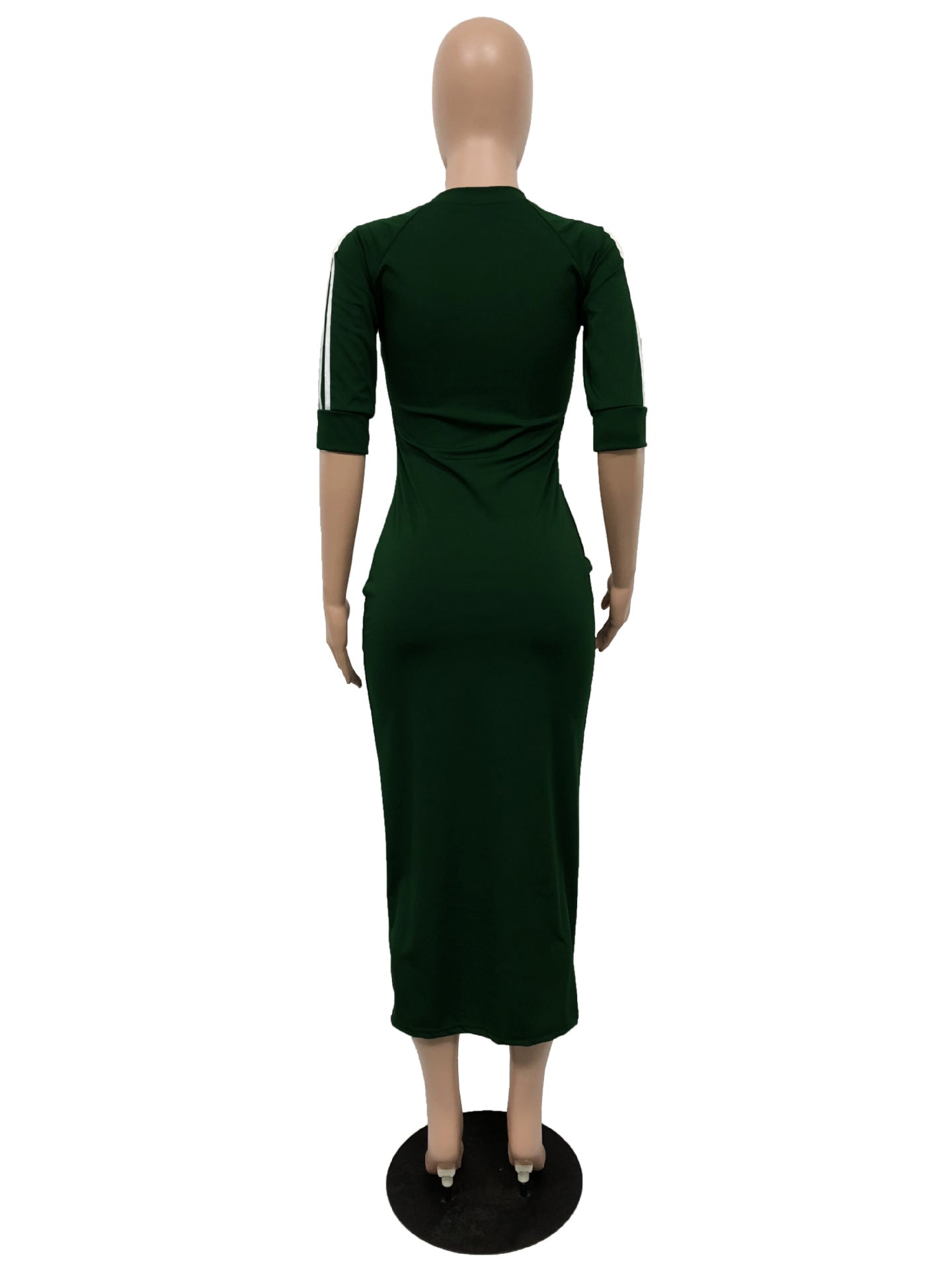 Women white striped dress 25