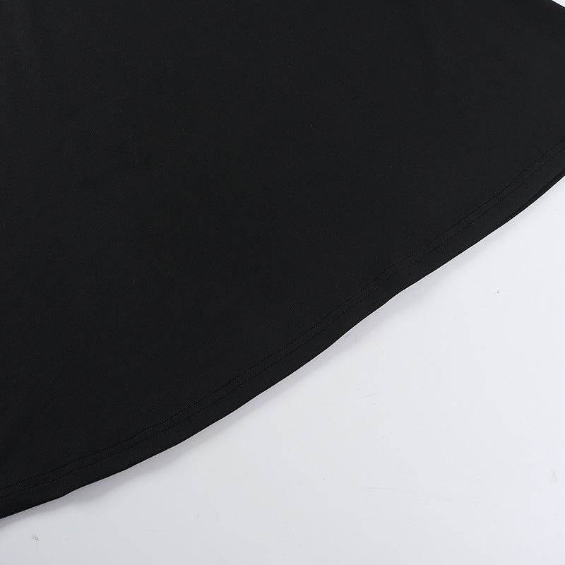 Women Autumn Sexy Hollow V-Neck Halter Neck Backless Bodycon Dress 12