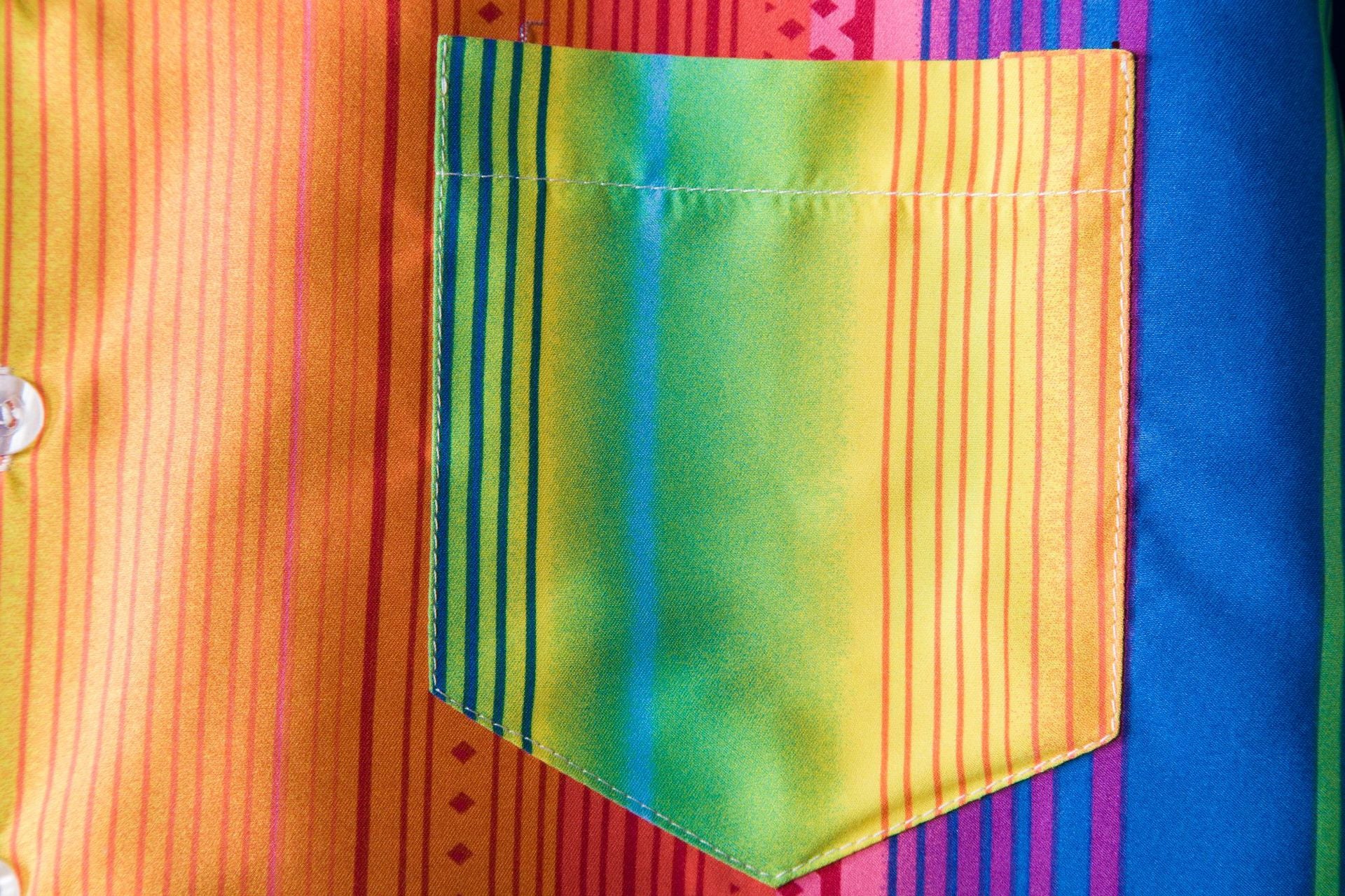 Men's Print Holidays Men's Short Sleeve Casual Shirt 33