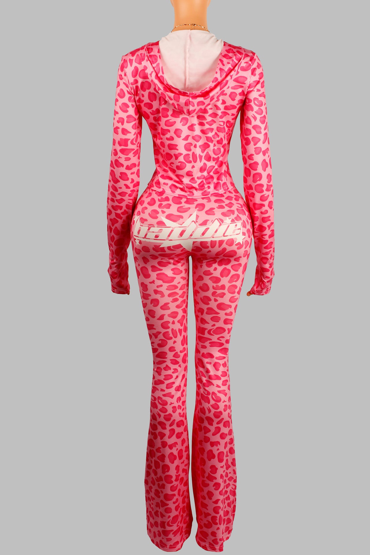 Women Summer Letter Print Sexy Top and Pant Two-Piece Set 14