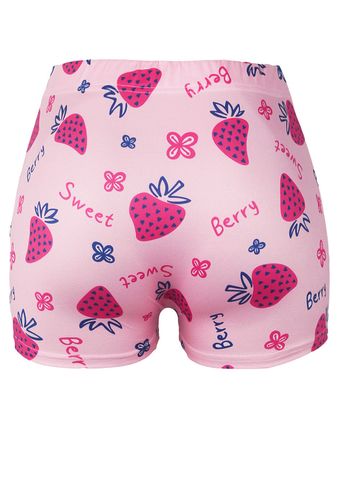 Women's Sexy Tight-Fitting Printed Shorts & Yoga Pants