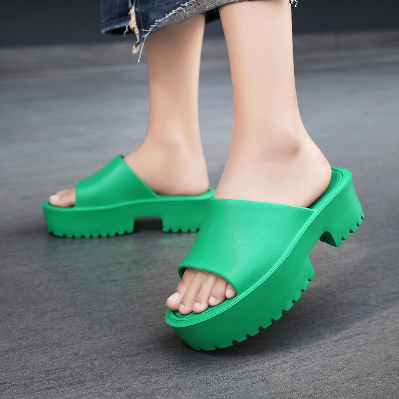 Summer Women's Open Toe Sandals Outdoor Casual Shoes Home Slippers Women's Shoes 42